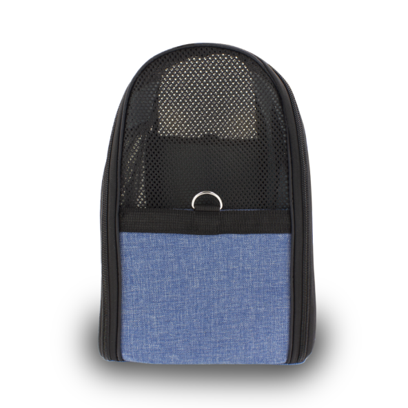 Lepus Roomy Bag Kedi ve Köpek Taşıma Çantası Mavi (43x23x38)cm - 3