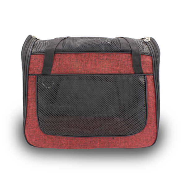 Lepus Roomy Bag Kedi ve Köpek Taşıma Çantası Kırmızı (43x23x38)cm - 2