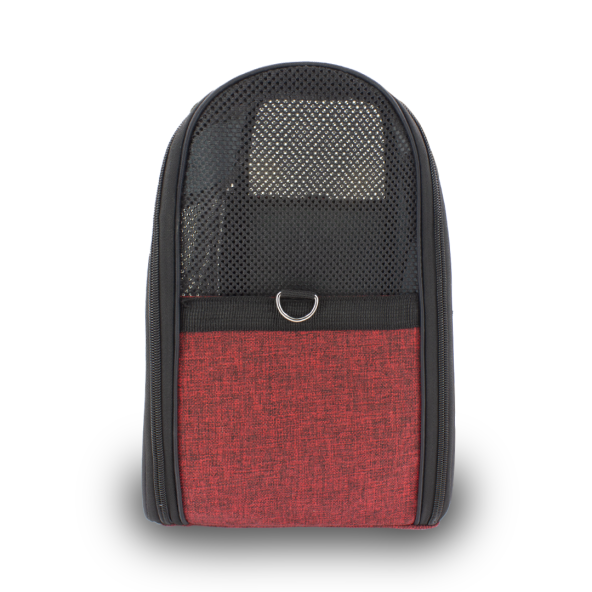 Lepus Roomy Bag Kedi ve Köpek Taşıma Çantası Kırmızı (43x23x38)cm - 3
