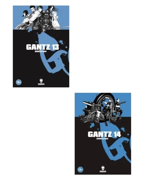 Gantz Manga Serisi 13-14