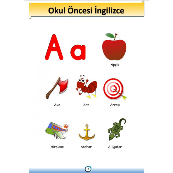 Okul Öncesi Süper Matematik  İngilizce Eğitim Seti - 3
