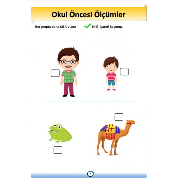 Okul Öncesi Süper Matematik  İngilizce Eğitim Seti - 8