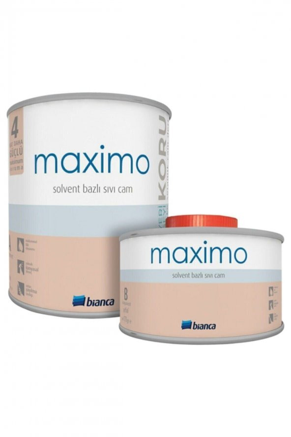 Bianca Maximo Sıvı Cam 500 gr Parlak şeffaf