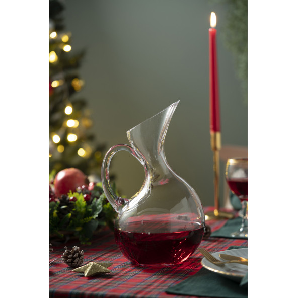 Glamis Cam Dik Ördek Sürahi