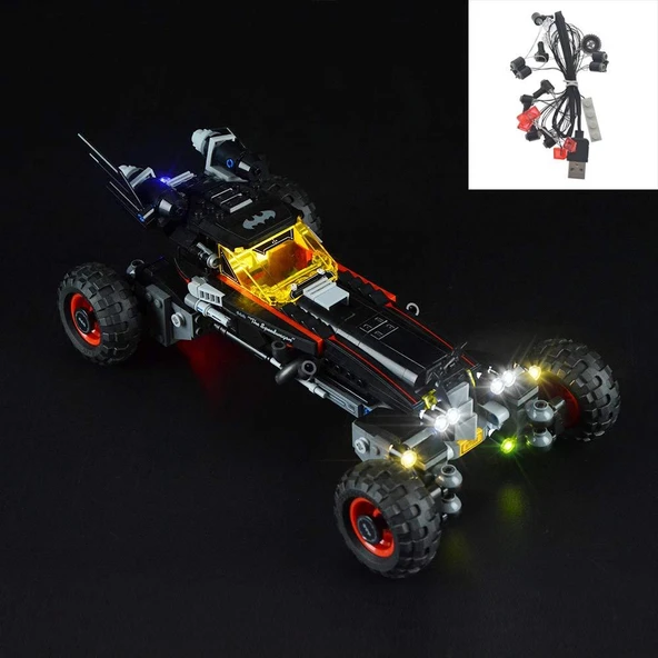LEGO Batman Movie Batmobile Işık Kiti (Sadece Işık Kitidir, 70905 Modeliyle Uyumludur) - 2