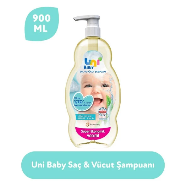 Uni Baby Şampuan 900ml