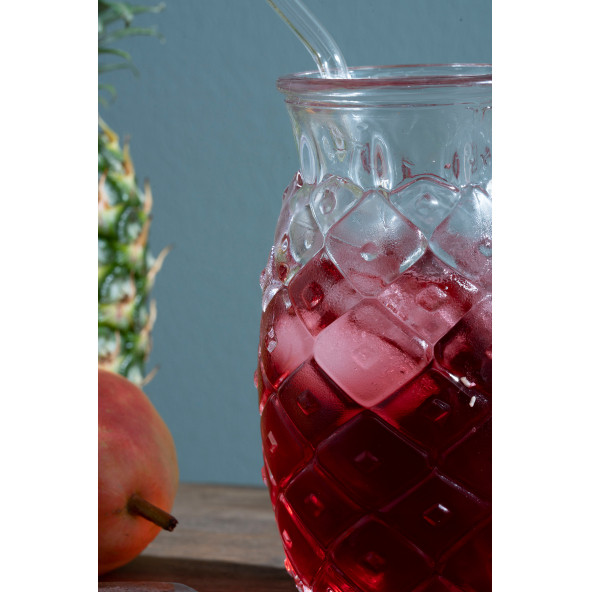 Glamis Cam Ananas Model Kokteyl Bardak - 3