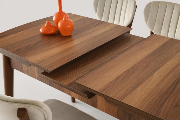 Kelebek Star Açılır MDF Mutfak Masa Sandalye Takımı - 5