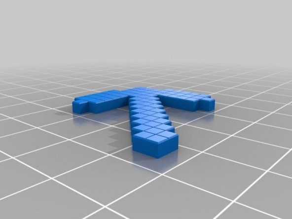 Özelleştirilmiş Minecraft Araçlarım: Pickaxe, Axe, Shovel, &Amp Sword - Parametrik Plastik Aparat