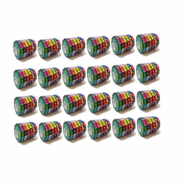 24 ADET MATEMATİK İŞLEM KÜPÜ EĞİTİCİ ZEKA KÜPÜ - 4