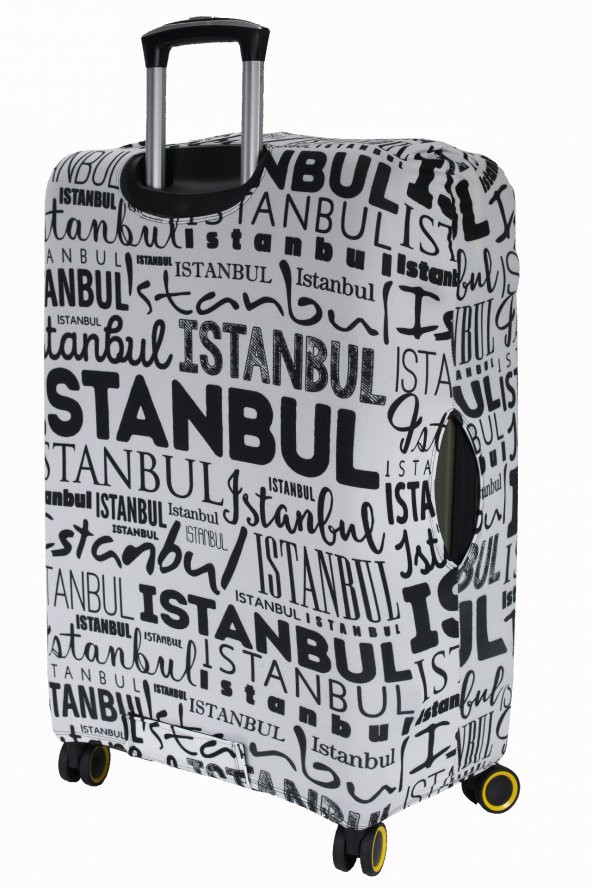 My Saraciye 79 İstanbul Yazılar Valiz Kılıfı, Bavul Kılıfı - İstanbul Yazılar 79 - 5