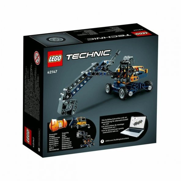 42147 Lego Technic - Damperli Kamyon 177 parça +7 yaş - Resim 2