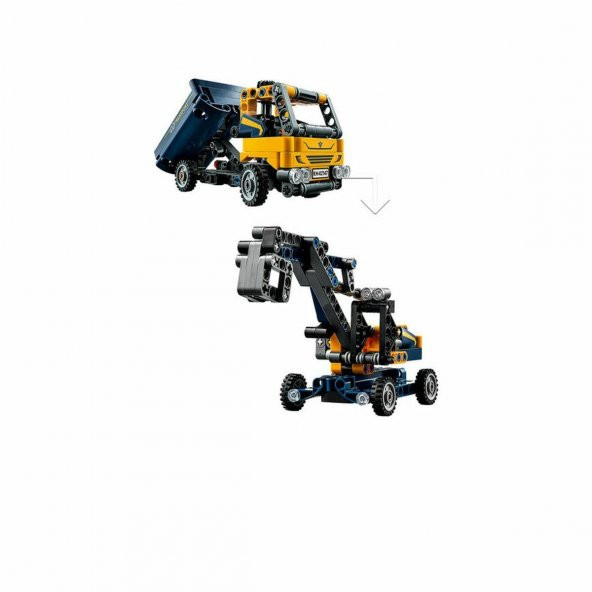 42147 Lego Technic - Damperli Kamyon 177 parça +7 yaş - Resim 6