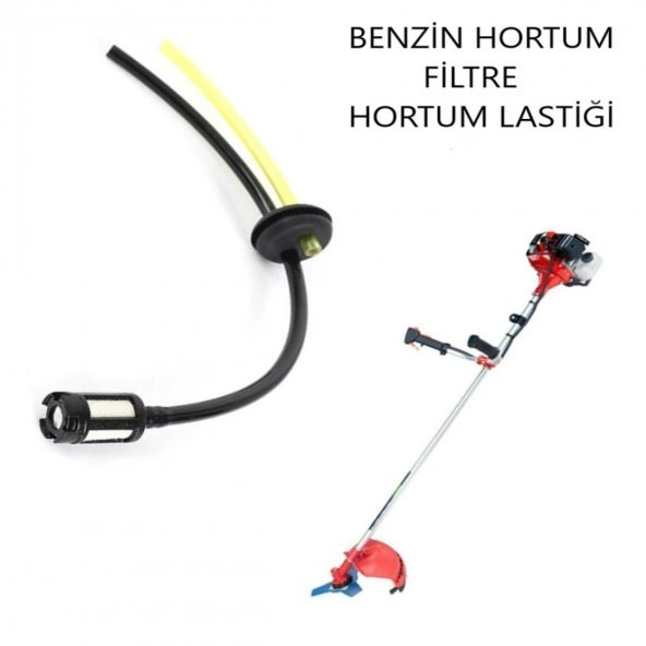 Kmtmak Motorlu Tırpan Benzin Deposu Hortum Seti 5li set - 2