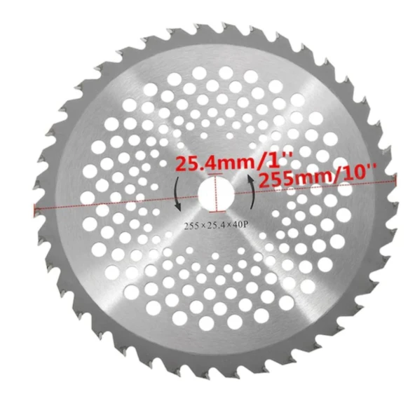 40 Diş Elmas Testere Tırpan Testeresi Tırpan Bıçağı - Resim 2