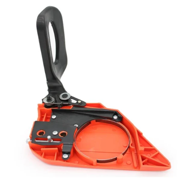 Motorlu Testere 4500  5200 tüm çin grubuna uyumlu Frenli Yan Kapak- pala kapağı - Resim 4