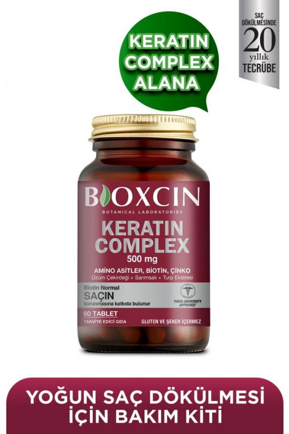 Bioxcin Forte Yoğun Bakım Kiti ( Tablet + Şampuan + Serum) - 4