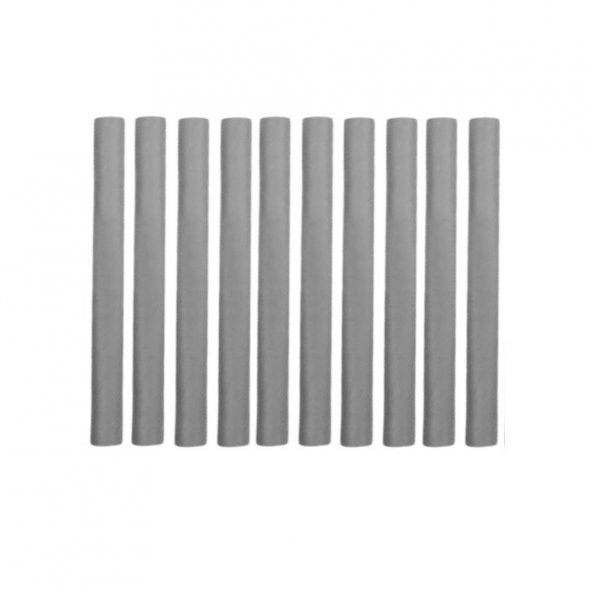 Nascita Gri Sosis Bigudi Uzun 22cm 10li ürün görseli