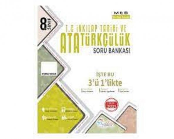 8. Sınıf LGS TC İnkılap Tarihi ve Atatürkçülük Soru Bankası Özgün Bilim Yayınları