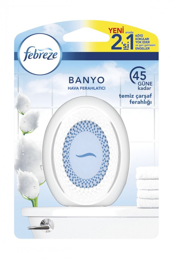 Febreze Banyo Temiz Çarşaf Ferahlığı 7.5 Ml