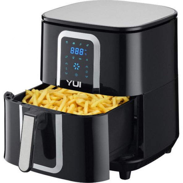 Yui M30 Maxifry Dokunmatik Ekran 65 Litre Smart Airfryer Yağsız Fritöz 1800W (Yui Türkiye Garantili)