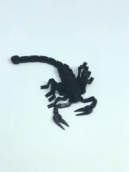 3D Hareketli Akrep Figürlü Oyuncak - Siyah - Resim 6
