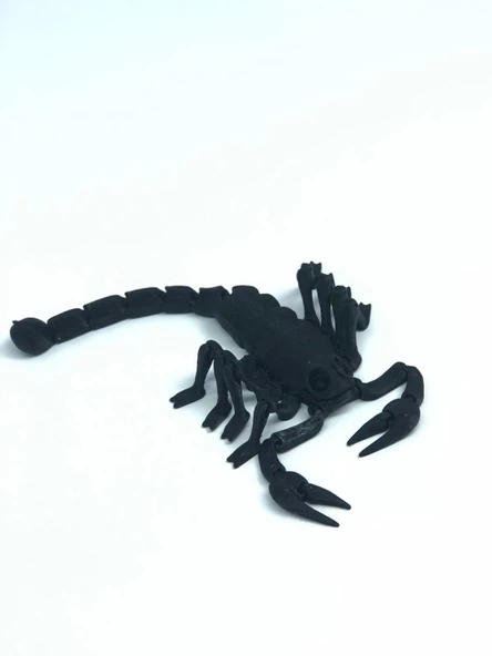 3D Hareketli Akrep Figürlü Oyuncak - Siyah - Resim 2
