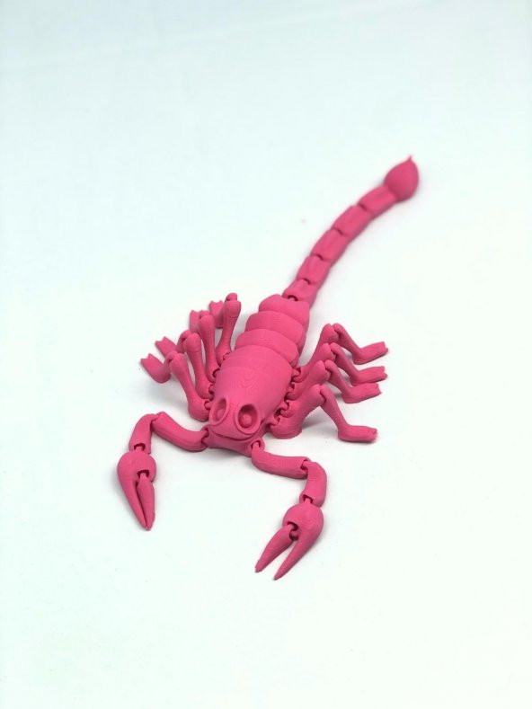 3D Hareketli Akrep Figürlü Oyuncak - Pembe - Resim 2