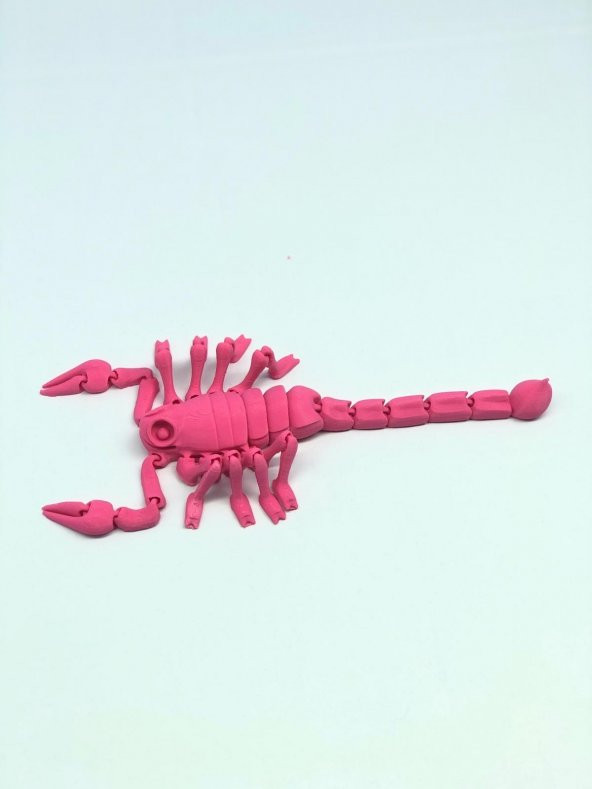 3D Hareketli Akrep Figürlü Oyuncak - Pembe - Resim 4