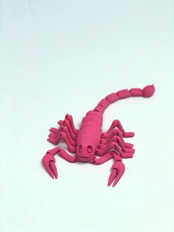 3D Hareketli Akrep Figürlü Oyuncak - Pembe - Resim 6