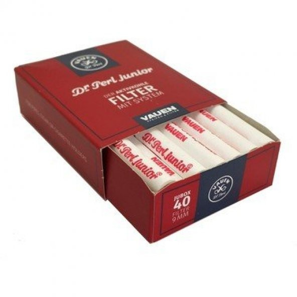 Vauen Dr.Perl Pipo Filtresi 9mm 40lı Paket