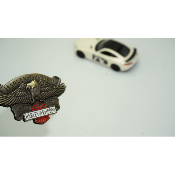 DK Tuning Harley Davidson East 1903 Bronz Metal Plaka Logo Amblem