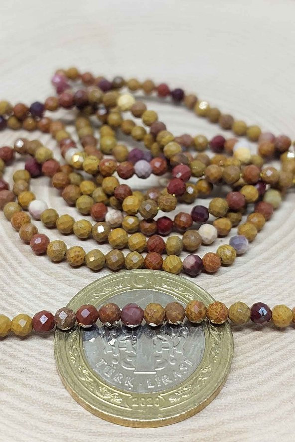 Jasper Taşı Dizi 3mm - Resim 3