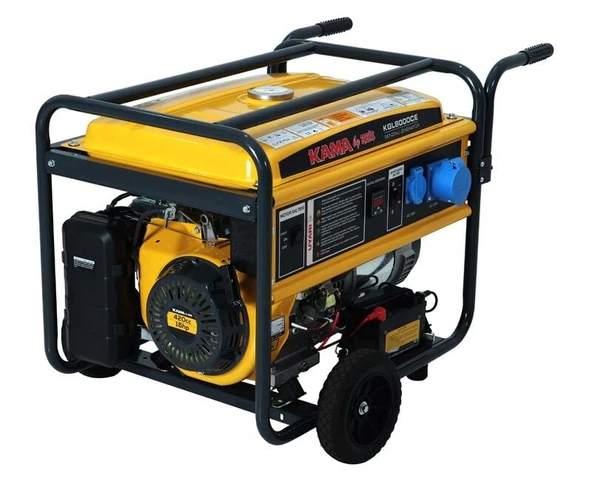 Kama KGL8000CE 8.1 kVA Benzinli Monofaze Jeneratör - 1