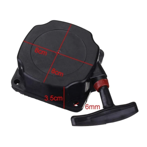 Kmtmak Motorlu Tırpan Starter Kapak Komple Telli model Cg/Bg 430-520 Yan Sırt - Resim 3