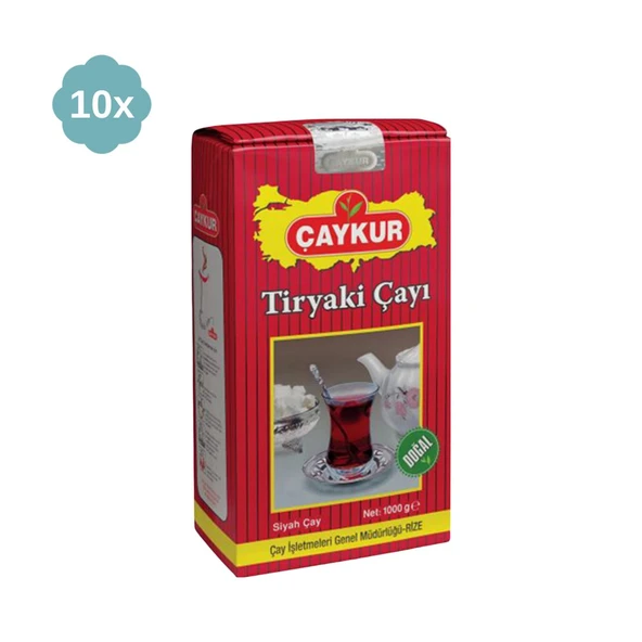 Çaykur Tiryaki Çay 1 Kg X 6 Adet