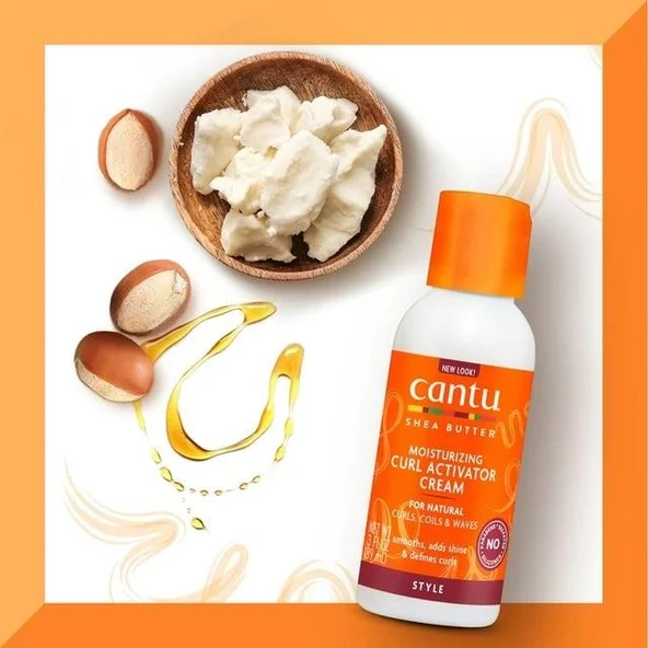 Cantu Kıvırcık ve Dalgalı Saçlar İçin Bukle Nemlendirici ve Belirginleştirici Krem 89 mL - Resim 2
