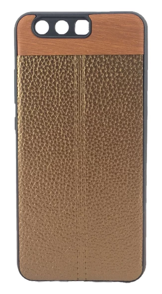 FitCase Huawei P10 Auto Focus Silikon Arka Kapak Kahverengi