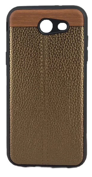 FitCase Samsung J3 2016 Auto Focus Silikon Arka Kapak Kahverengi