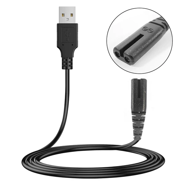 G-53516 Güç Power Tıraş Kablosu Usb 1 Metre Siyah No 16