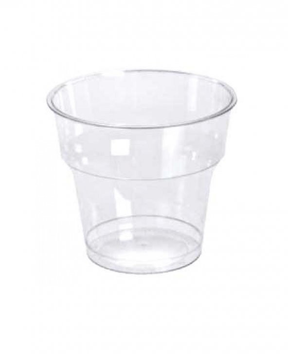 Hayal Sepeti Sert Plastik Kristal Mika Bardak 25adet - 4