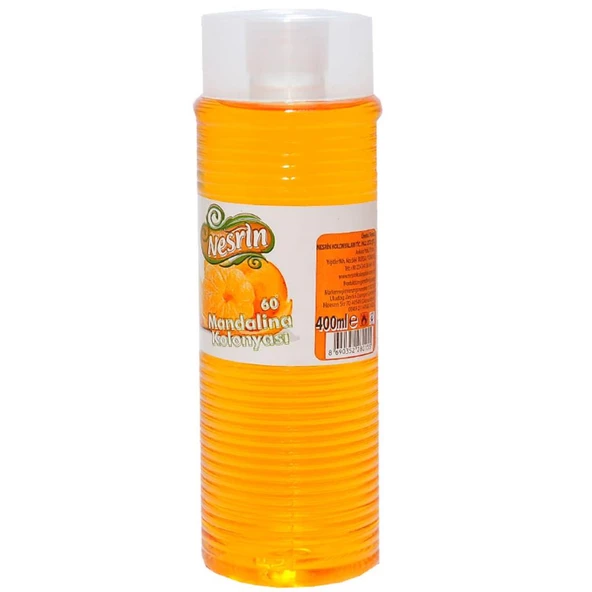 Nesrin Mandalina Kolonyası 60 Derece 400ML Pet Şişe - 2