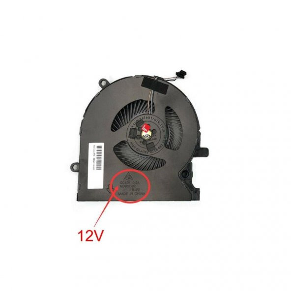 Hp Omen 15-EN1015NT 434M7EA Notebook CPU Fan / Ver.3 (Sağ - 12V)