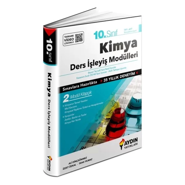 10. Sınıf Aydın Kimya Ders İşleyiş Modülleri