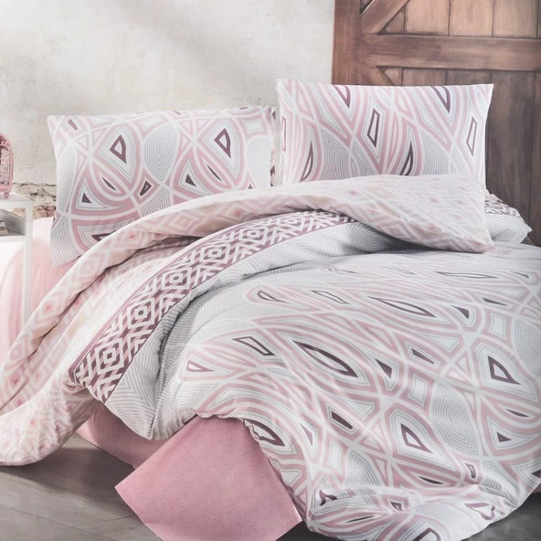 Kristal Çift Kişilik Terycotton Nevresim Takımı - 4