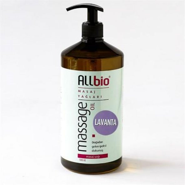 Allbio Masaj Yağı Lavanta (1 litre) ürün görseli