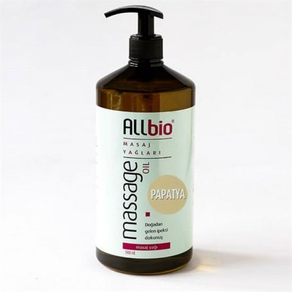 Allbio Masaj Yağı Papatya (1 litre)