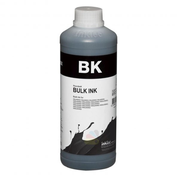 InkTec Dye Mürekkep Siyah Epson uyumlu E0010-01LB - 1 Litre