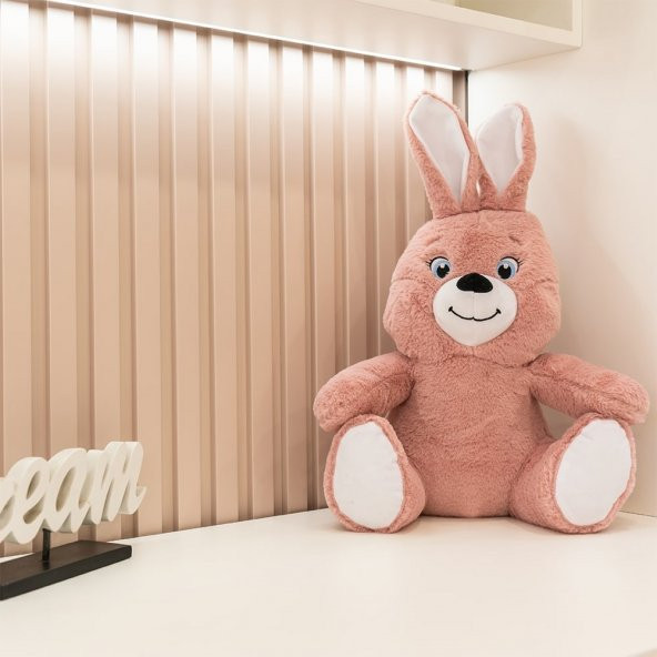 40 cm Pembe Tavşan Peluş Oyuncak - 2