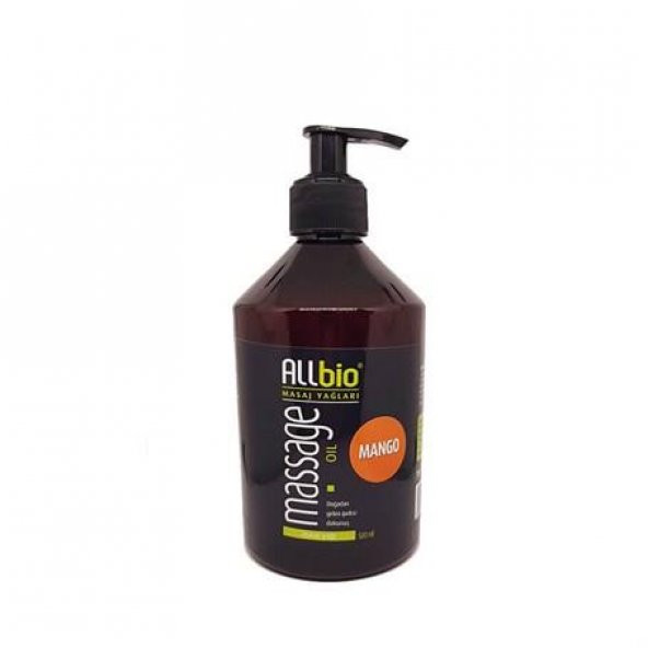 Allbio Bio4 Masaj Yağı Mango 500ml